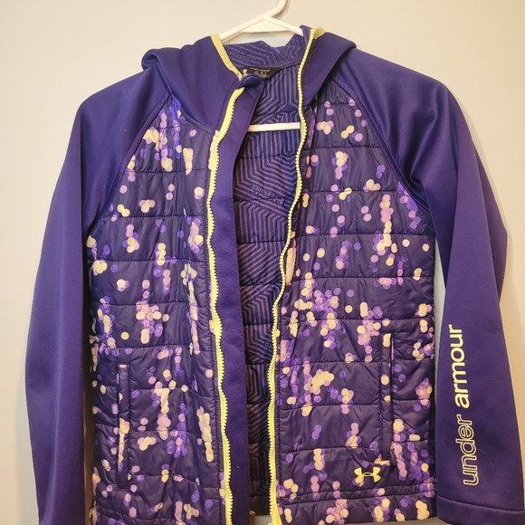 Under Armour Girls City Lights size Large coat - Picture 7 of 8